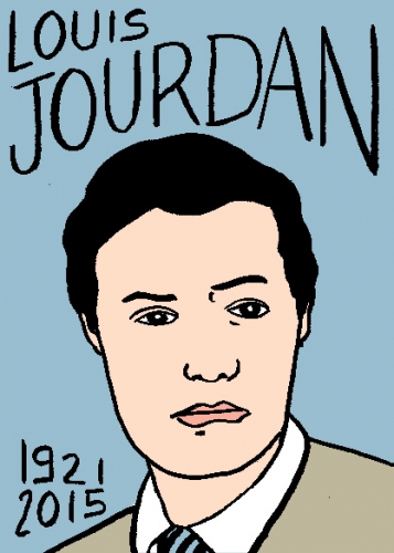 mort de louis Jourdan dessin, portrait, laurent jacquy,répertoire des macchabbées célèbres, mort d(homme