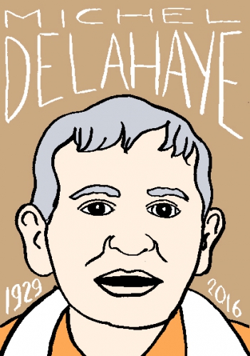 mort dmiche delahaye, dessin, portrait, laurent jacquy,répertoire des macchabées célèbres,mort d'homme,